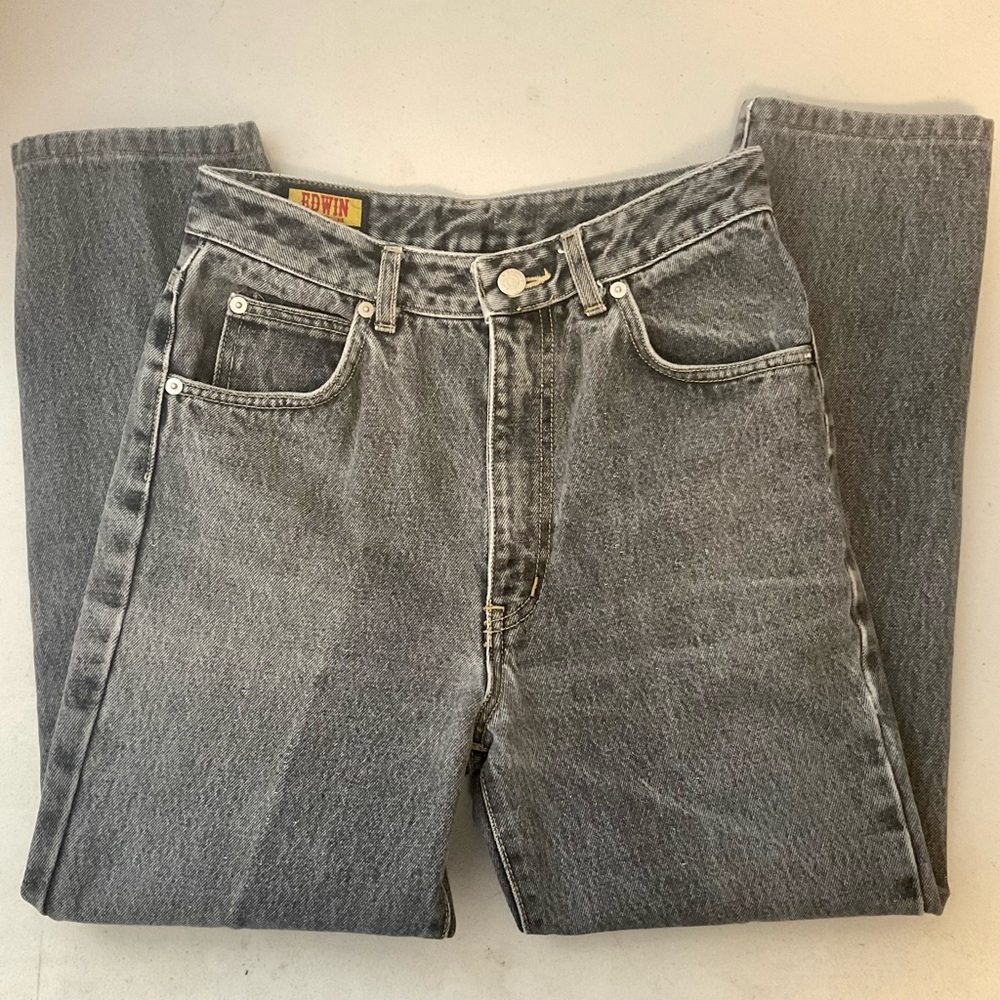 Vintage Edwin International Basic Grey Jeans W29x… - image 7